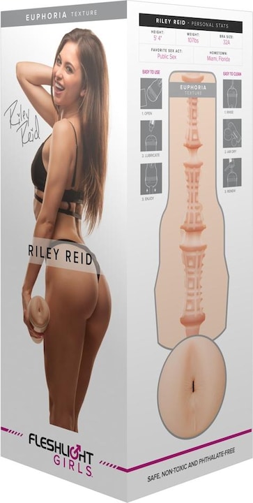 Actual product image Fleshlight Riley Reid Euphoria