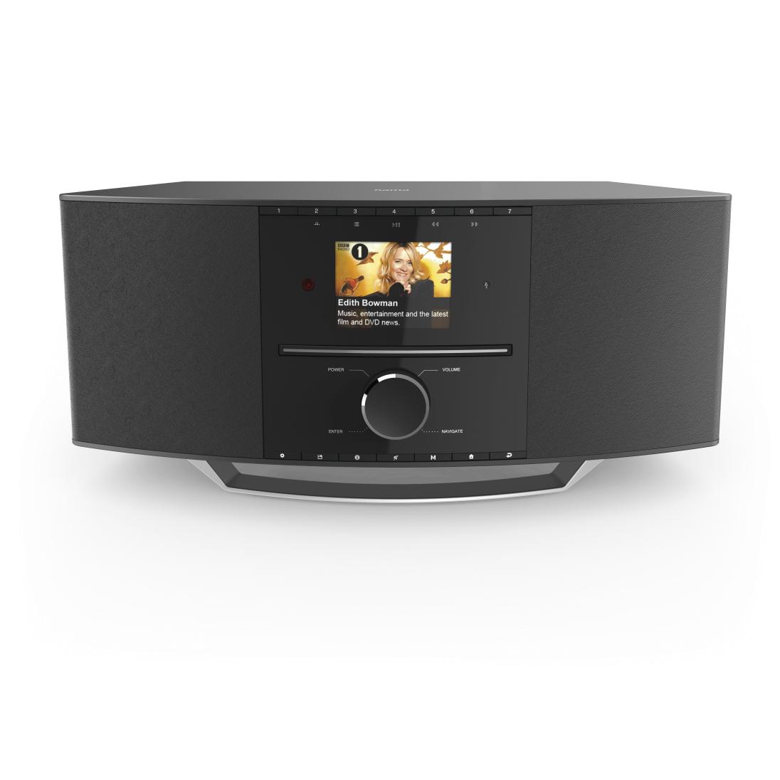 Radio Digitale HAMA DIR3510SCBTX - DAB+, Internet Radio, CD, Bluetooth, Nero, Con App Di Controllo