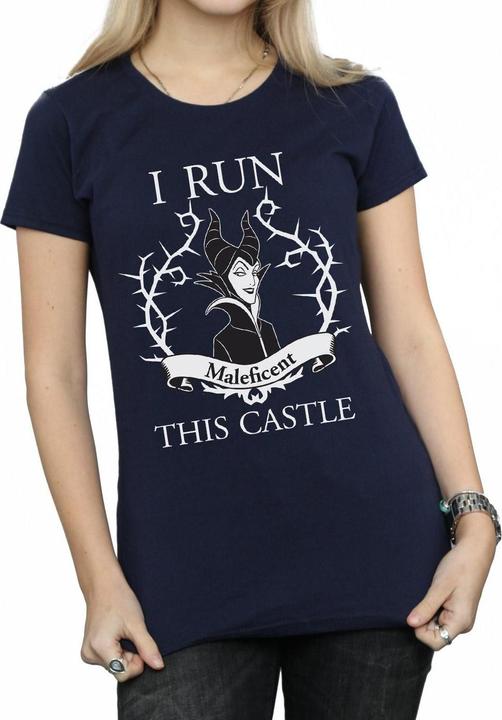 Image du produit Maleficent - T-shirt RUN THIS CASTLE - Femme (XL)