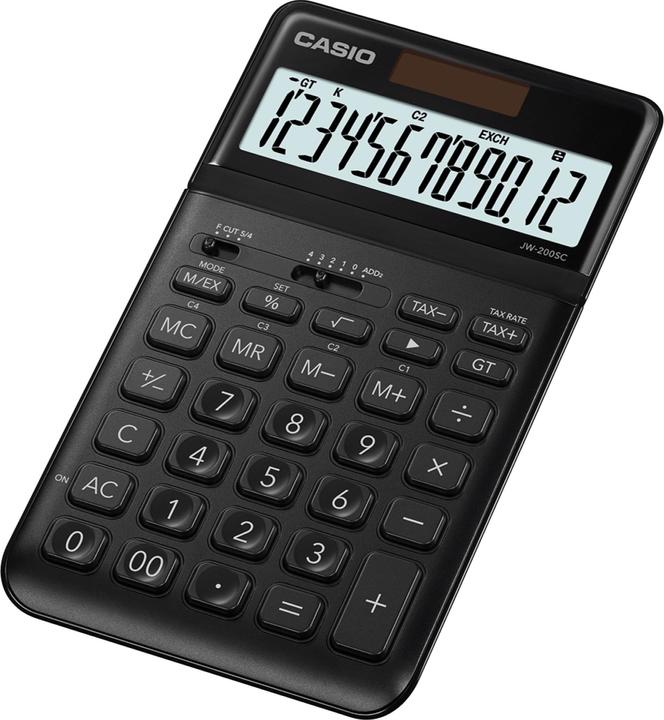 Produktbild Casio Tischrechner (Batterien, Solarzellen)