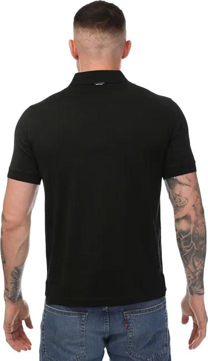 Actual product image Mercery Mens Regal Zip Neck Polo Shirt (L)