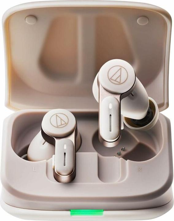 Actual product image Audio-Technica Kompiuterio kolonėlės WIRELESS EARBUDS ATH-TWX7 Baltas (ANC, 6.50 h, Wireless)