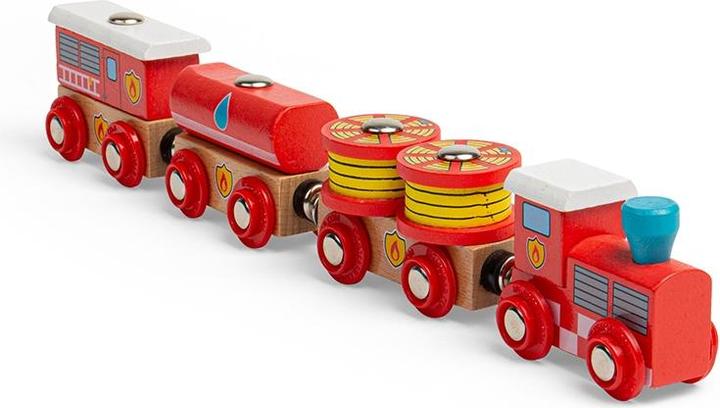 Produktbild Bigjigs Holzfeuer Zug