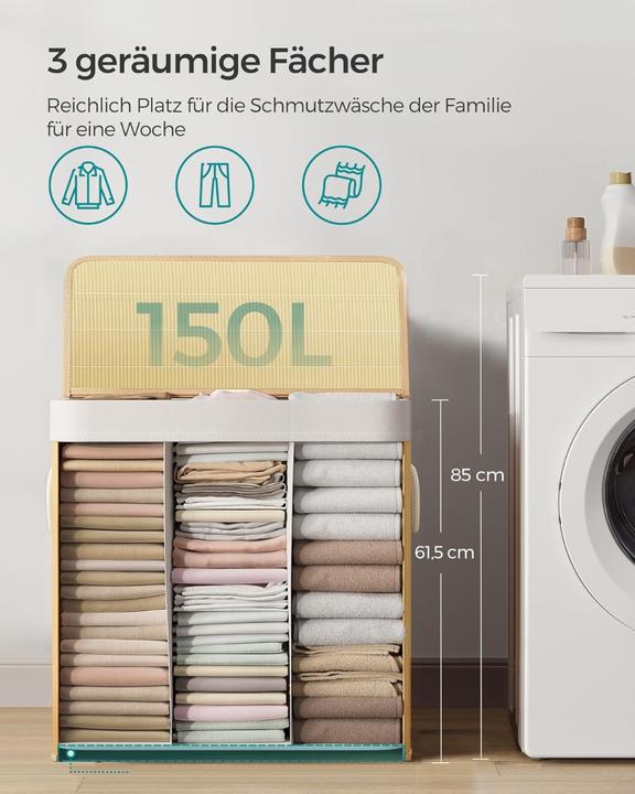 Produktbild Songmics Dörty (150 l)