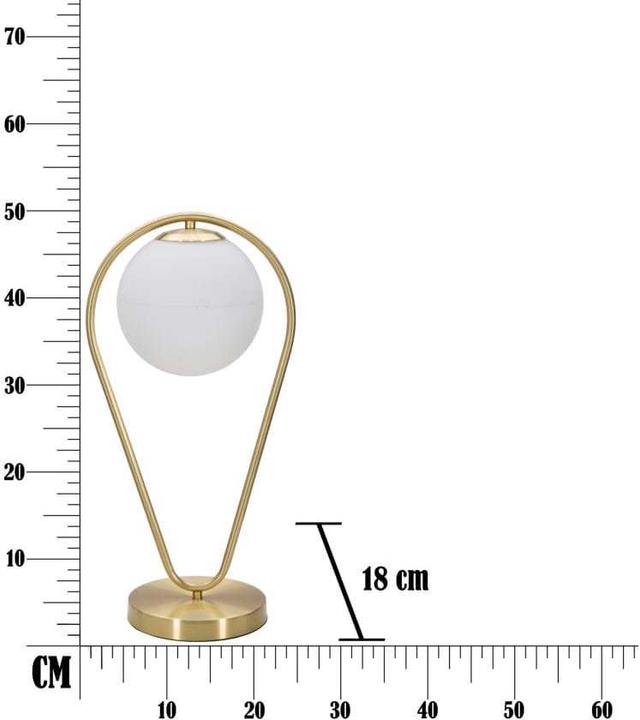 Actual product image Mauro Ferretti Table lamp Glamy Drop