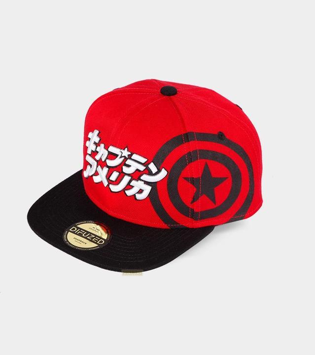 Actual product image Captain America Japanese Snapback (One size)