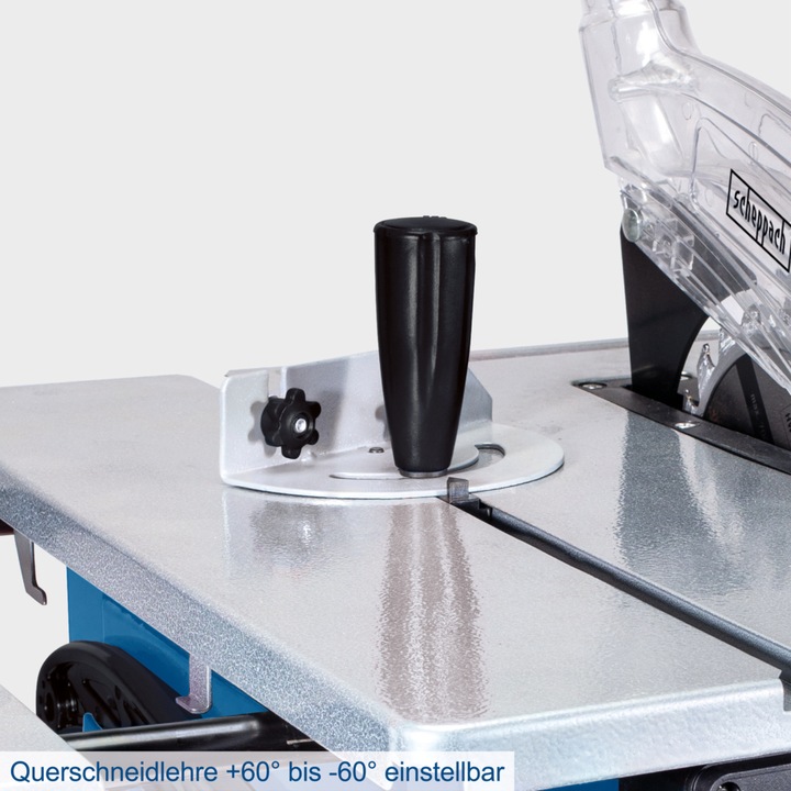 Actual product image Scheppach HS80 Circular Table Saw 230V 50Hz 1200W - 210mm