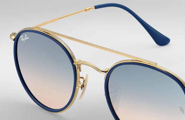 Actual product image Ray Ban Round Double Bridge