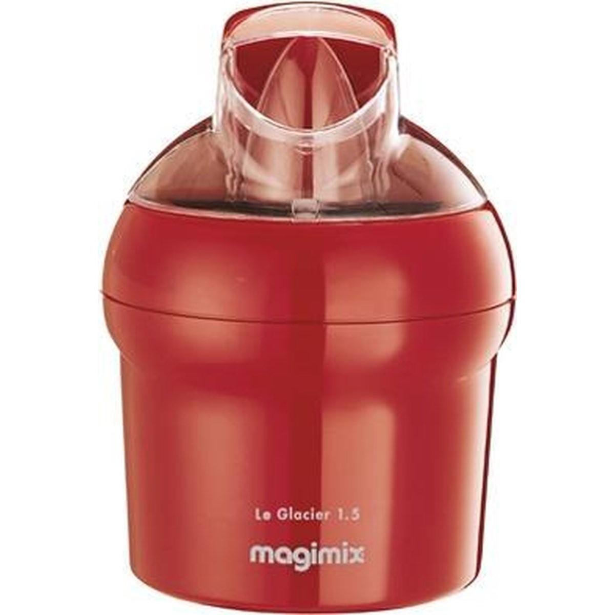 Magimix Macchina del ghiaccio Glacier Gel Canister, Macchine per il gelato + fabbricatori di ghiaccio, Rosso