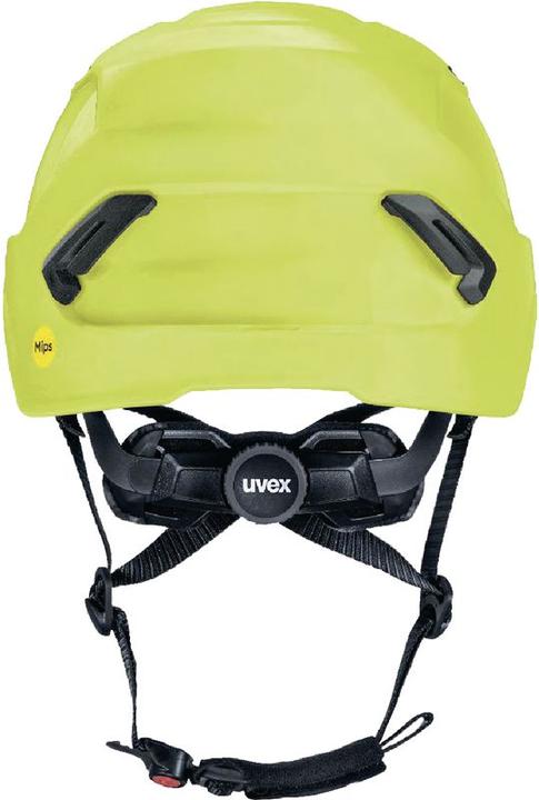 Actual product image Uvex Safety Safety helmet pronamic alpine mips 9735131 yellow with vents (63 cm)