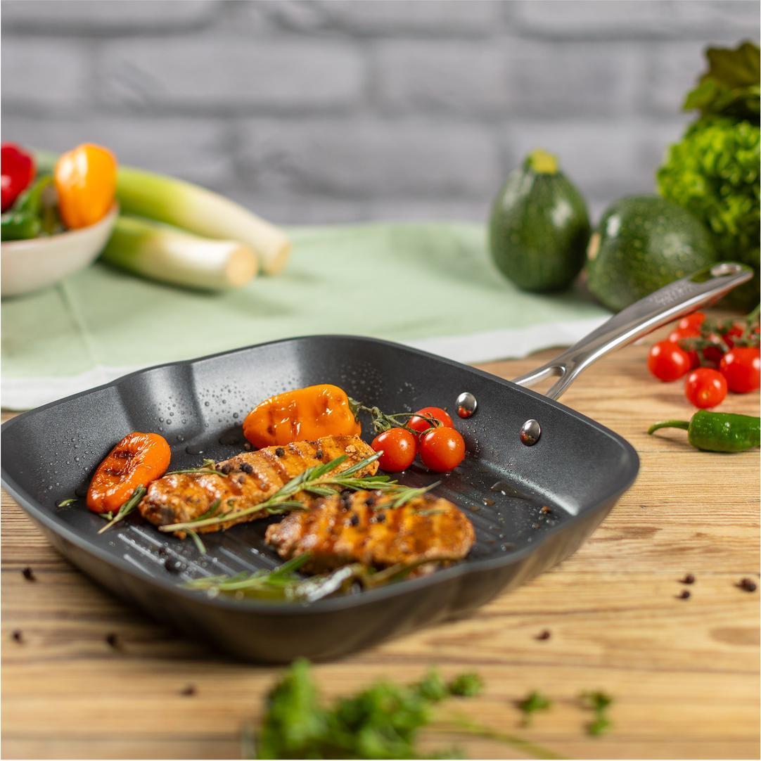 Thumbnail - Kuhn Rikon Easy Pro Grill, Pfanne + Kochtopf, Schwarz