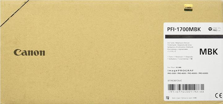 Produktbild Canon Tintenpatrone matt schwarz (MBK)