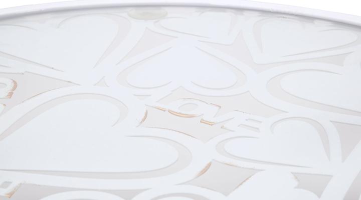 Produktbild Mauro Ferretti Beistelltische Love Hearts (2er-Set) (38.43 x 43.38 x 55.60 cm)