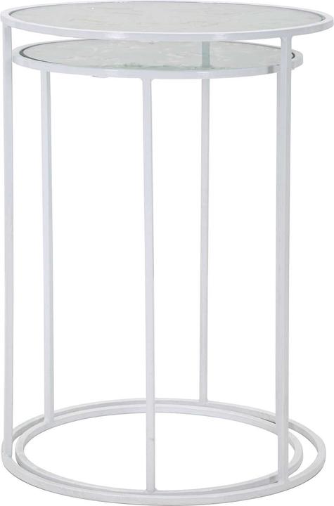 Produktbild Mauro Ferretti Beistelltische Love Hearts (2er-Set) (38.43 x 43.38 x 55.60 cm)