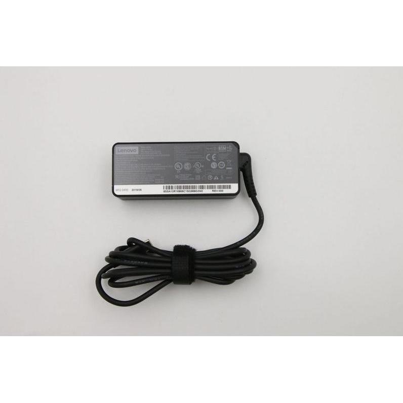 Lenovo AC-Adapter 45 Watt 2 Pin (45 W), Notebook Netzteil, Schwarz