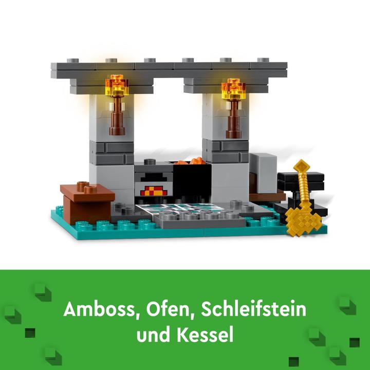 Image du produit LEGO 21252 L'armurerie (21252, LEGO Minecraft)