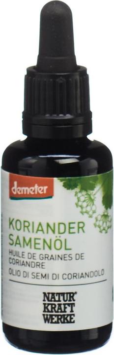 Immagine prodotto NaturKraftWerke Olio di semi di coriandolo olio vergine Demeter (30 ml)