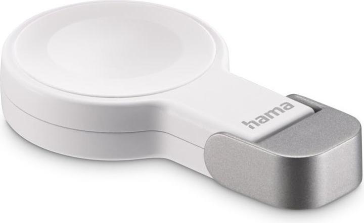 Hama Apple Watch Ladegerät f. kabelloses Laden, USB-C-Ladestation magnetisch, WS (5 W)