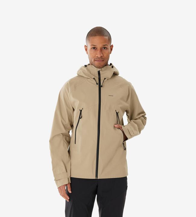 Actual product image Quechua Wanderjacke Herren - MH500 beige (3XL)