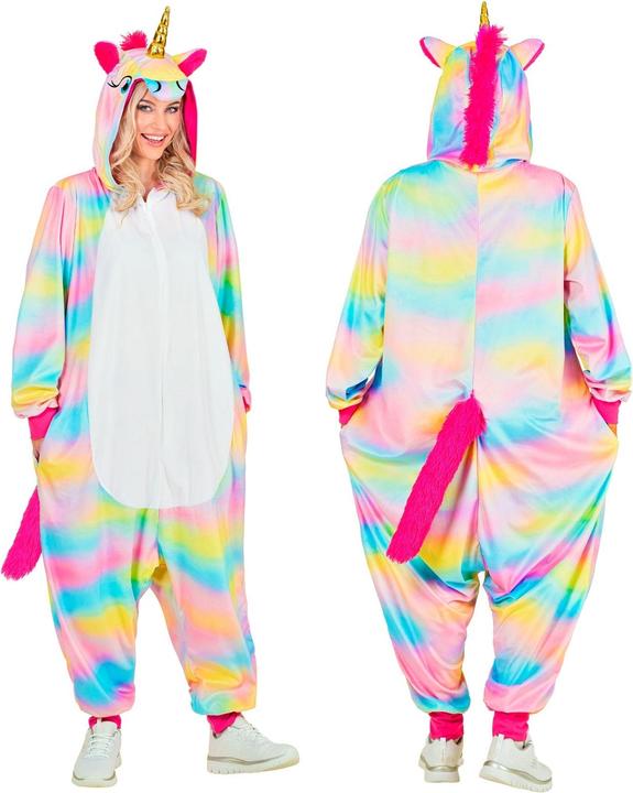 Produktbild Widmann Einhorn Onesie Plüschkostüm (One Size)