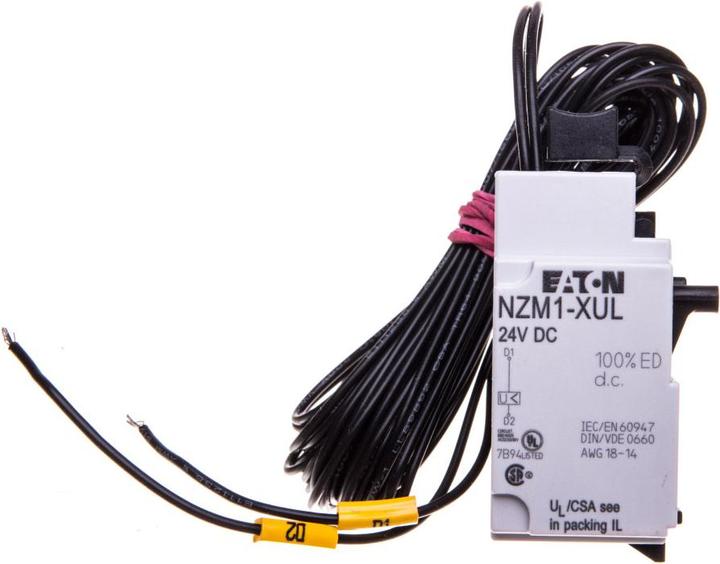 Actual product image Eaton Moeller) Undervoltage release NZM1-XUL24DC