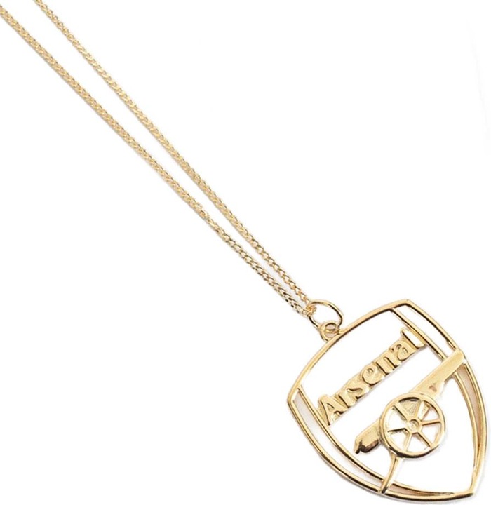 Actual product image Arsenal FC Crest Necklace & Pendant (100% synthetic material)