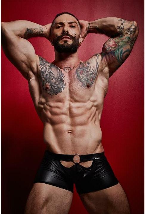 Produktbild Cut4men Herren Mini Pants "Peekaboo" (S)