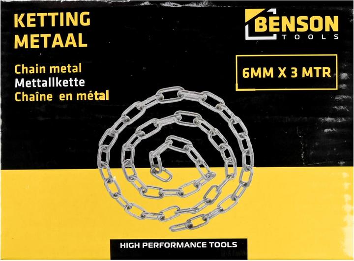 Produktbild Benson Kette aus Metall 6 mm x 3 m (3 m)