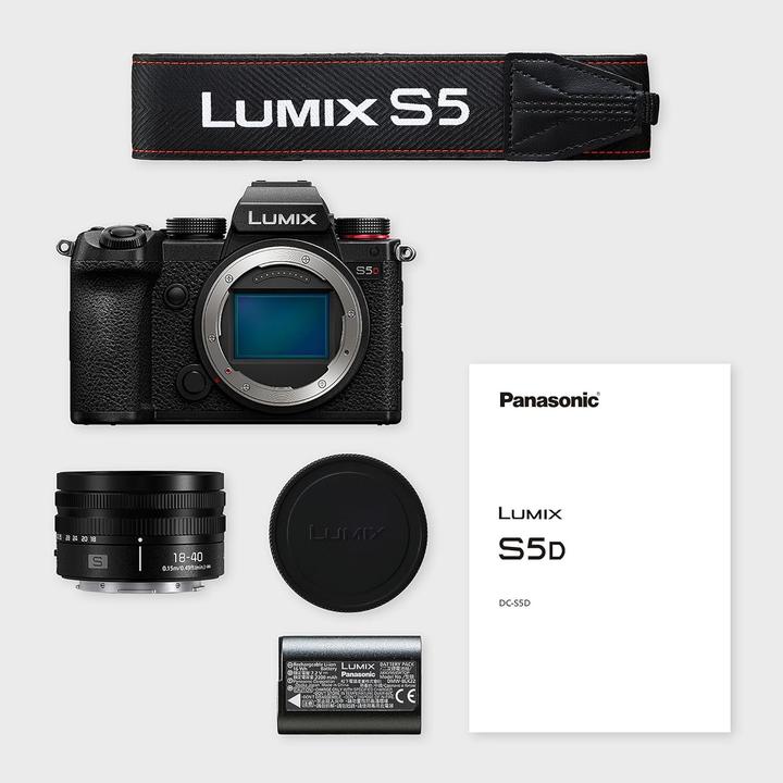 Produktbild Panasonic DC-S5D Kit (18 - 40 mm, 24.20 Mpx, Vollformat)