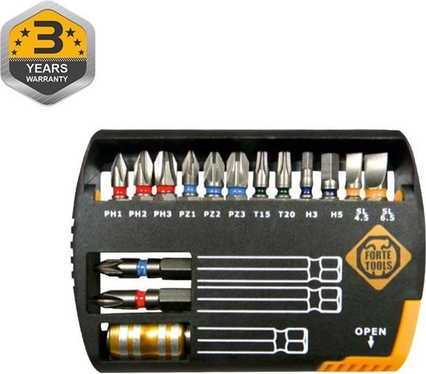 Actual product image Forte tools NOZZLES KIT 15 PCS.