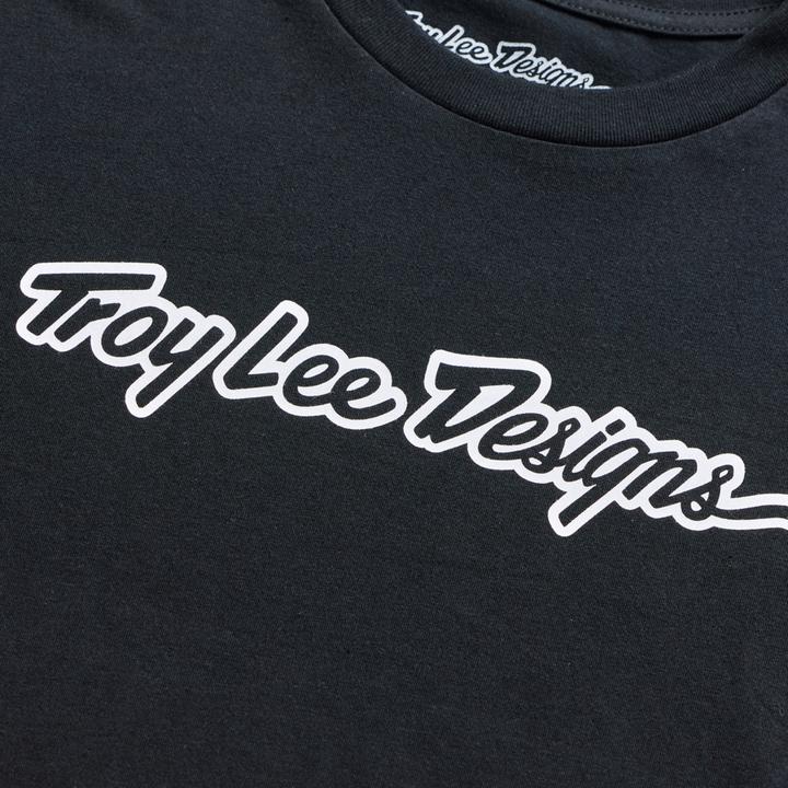 Actual product image Troy Lee Designs Longsleeve, Signature, black, XXL (XXL)