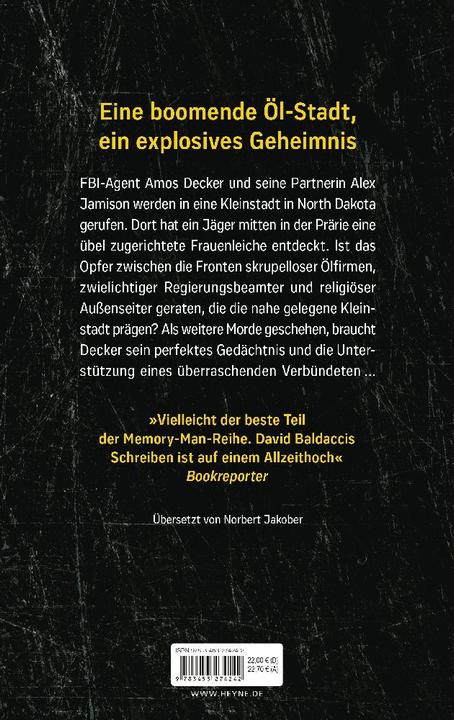 Produktbild Open Fire (Deutsch, David Baldacci, Norbert Jakober, 2024)