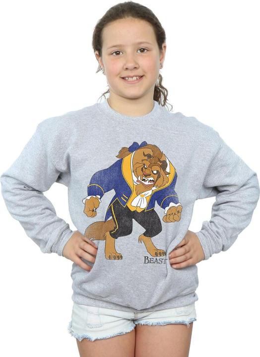 Produktbild Disney Beauty And The Beast Classic Beast Sweatshirt Mädchen (140, 146)