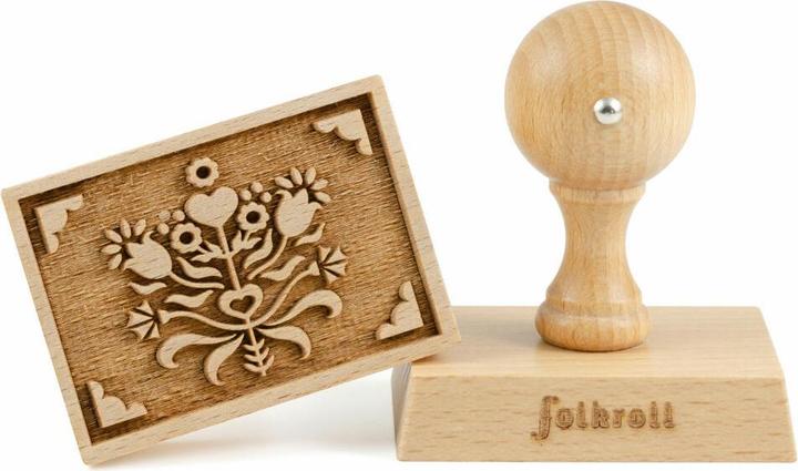 Produktbild Folkroll Keksstempel Blumenstrauss70x50