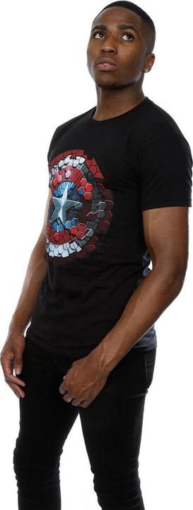 Produktbild Captain America Civil War Hex Shield TShirt (L)