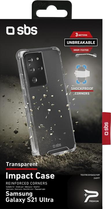 Produktbild SBS Impact Cover f?r Samsung Galaxy S21 Ultra (Samsung Galaxy S21 Ultra)