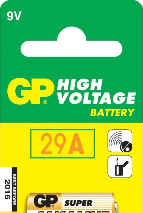 Actual product image GP Batteries Spezial-Batterie 29 A Alkali-M (1 pcs., 18 mAh)