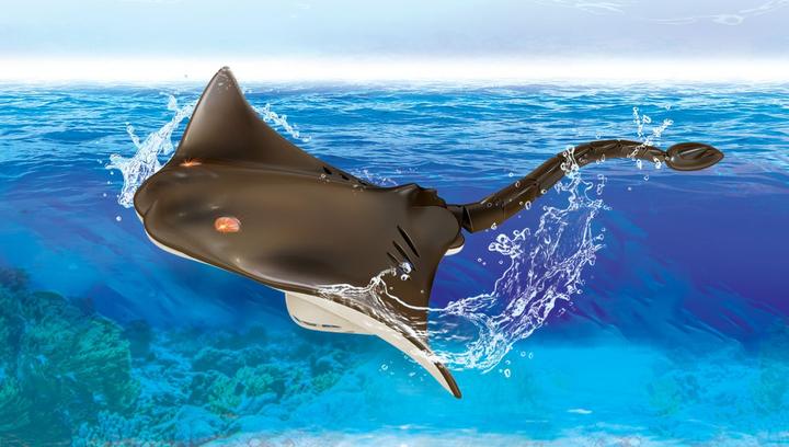 Actual product image Totally Tech RC Stingray 2.4 Ghz with light