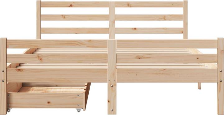 Image du produit vidaXL Bettrahmen (135 x 190 cm)