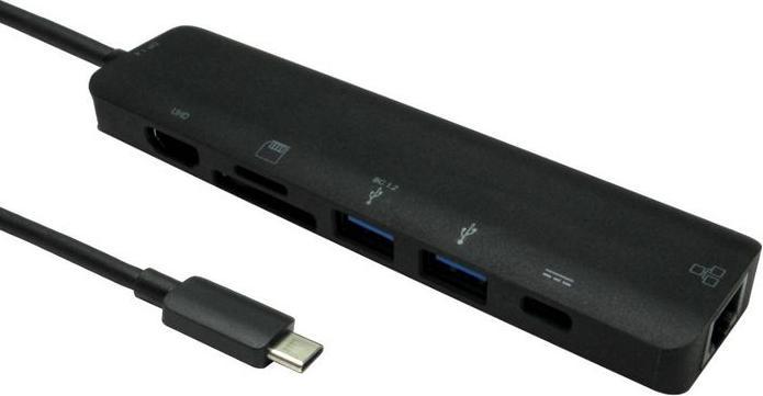 Produktbild RS PRO Adapter, USB C, USB C 3 Display, - HDMI, 38 (HDMI, USB Typ-C, 24.20 cm)