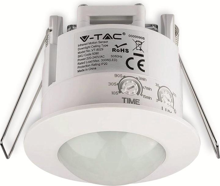 Sensore Di Movimento Esterno Orno CR-236 - 180°, IP65, Impermeabile, Per Luci LED, Con Fotocellula - Foto 11