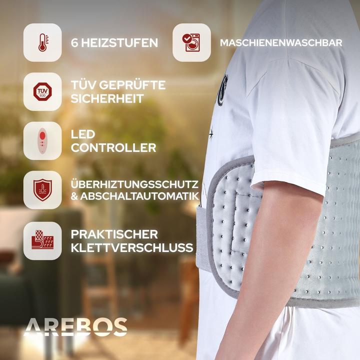 Actual product image Arebos Heat belt (69 x 29 cm)