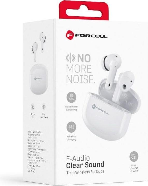 Actual product image Forcell TWS-FCL-BK, 8 hours duration (ANC, 8 h, Wireless)