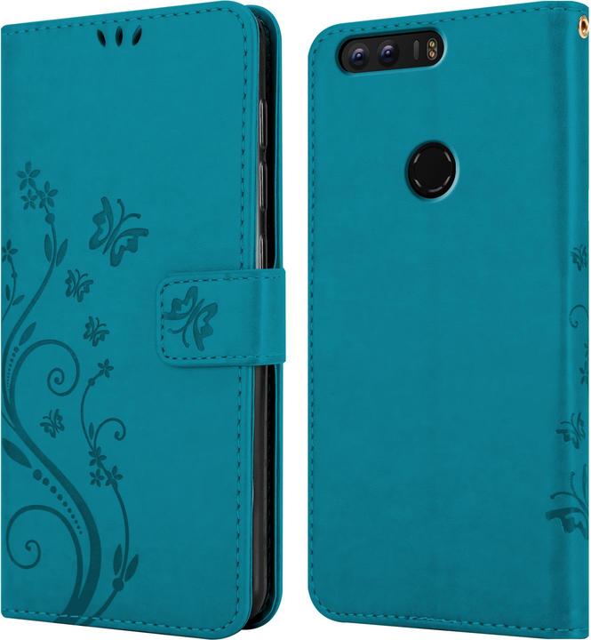 Produktbild Cadorabo Flower Book Cover (Honor 8, Honor 8 Premium)