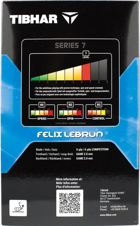 Image du produit Tibhar Master Felix Lebrun