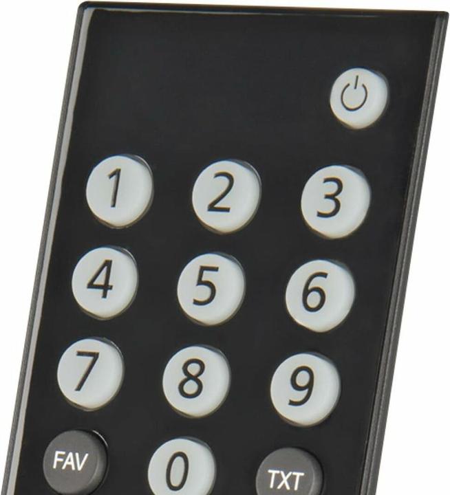 Actual product image Hama Universal remote control for Grundig TVs, IR, adaptive, illuminated buttons (Universal remote control, Infrared)