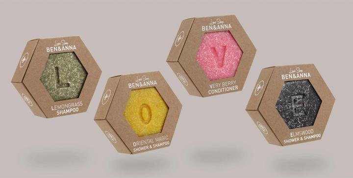 Actual product image Ben & Anna Love Bar Elmswood (Solid shampoo, 60 g)