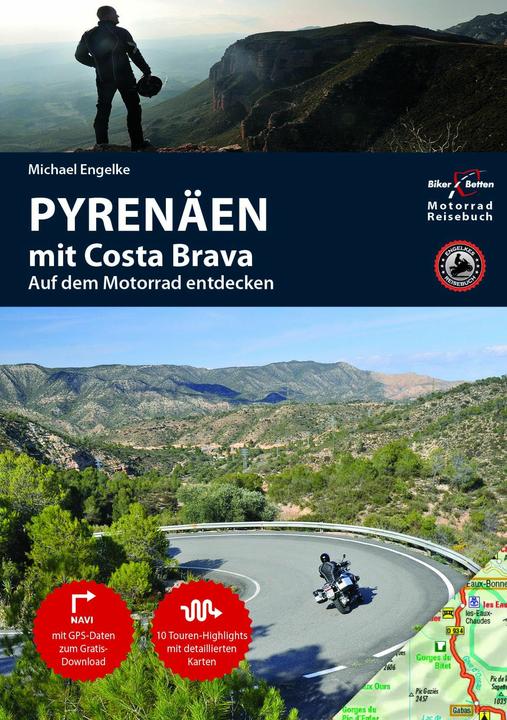 Produktbild Motorradreiseführer Pyrenäen mit Costa Brava