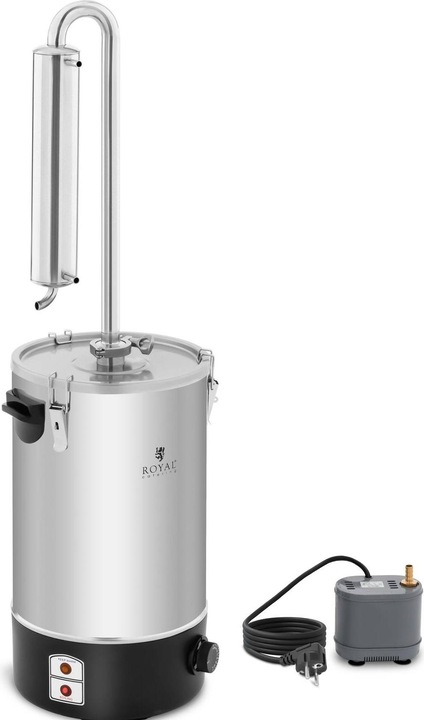 Actual product image Royal Catering Water Distiller - water - 20 L - Stainless steel
