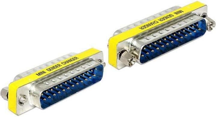 Delock DB25m-DB25m Genderchanger (0.05 m, Parallel (printer))